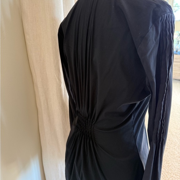 Bailey 44 Black Long-Sleeve Collared Tunic - Picture 2 of 3